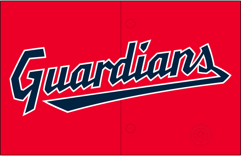 Cleveland Guardians 2022-Pres Jersey Logo v4 iron on transfers for clothing
